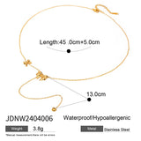 DIAMOND TASSEL PENDANT Y SHAPED LUXURY NECKLACE_CWAJE1888