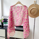 Sun Protection Round Neck Loose Slimming Shawl_Cwasc0756