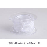 PEARL RIBBON HAND WOVEN HANDMADE ACCESSORIES_CWMM5746