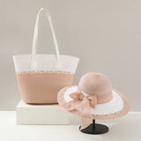 SUMMER ALSO EDITS VACATION FASHION STRAW HAT_CWAH3468