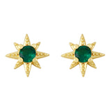 MINIMALIST STAR STUDDED DIAMOND EARRINGS_CWAJE1010