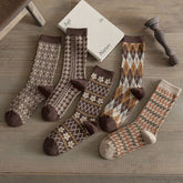AUTUMN AND WINTER FASHION WARM MID CALF SOCKS_CWMS1118