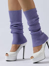 Warm Ballet Leggings High Elastic Stacked Socks_Cwms0748