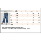 Vintage High-Waist Rolled Hem Wide-Leg Jeans
