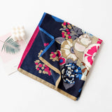 RETRO ART DECO SMALL SQUARE SCARF VERSATILE_CWASC0925