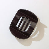 Cwaha07422_Flat Hair Claw Clip For Women Bun Updo