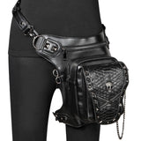 SKULL STEAMPUK CROSSBODY BAG PURSE_CWAB0641