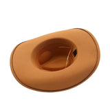 ETHNIC STYLE FELT COWBOY FEDORA HAT_CWAH04441