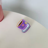 ACRYLIC COFFEE CUP HAIR CLAW CUTE SHARK CLIP_CWASC1585