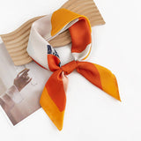 Simple Color Block Printed Scarf And Square Scarf_Cwasc0499