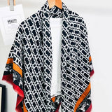 LETTER PRINT SCARF CHIC WINTER WRAP GIFT SHAWL_CWASC0912