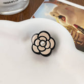 LUXURY HAIR CLIP HEPBURN CAMELLIA MINI CLAW_CWAHA0729