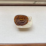COLORFUL SNAIL ACETATE CLAW CLIP ELEGANT CARTOON_CWAHA5839
