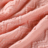 KNITTED SOFT WARM SOFA BLANKET BED END BLANKET_CWMM0203