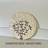 CREATIVE COLORFUL SHELL ROUND PAD INSULATION PAD_CWMM4486