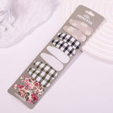 FLORAL EMBROIDERED BB CLIP SET FRESH CUTE_CWAHA6703