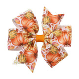 THANKSGIVING TURKEY PUMPKIN TAIL HAIR CLIP_CWAHA6681