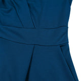 FASHIONABLE AND ELEGANT SOLID COLOR PLUS SIZEDRESS_CWDMD3659