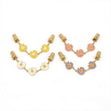 HOT SALE CREATIVE ALLOY DAISY SHAWL CLIP_CWMM2204
