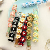 HANDWOVEN KEYCHAIN WRIST STRAP PENDANT_CWAJE0661