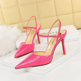 SIMPLE SHALLOW POINTED TOE HIGH HEELS_CWSHH0109