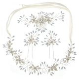Wedding Dress Bridal Headdress Three Piece Set