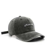 Vintage Washed Letter Embroidered Baseball Cap_Cwah1291