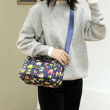 PRINTED OXFORD CLOTH SHOULDER CROSSBODY BAG_CWASC1772