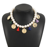 NEW TEMPERAMENT RETRO WOMENS NECKLACE_CWMM3180