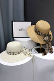 Wide Brim Bowknot Fashion Straw Hat_Cwah0466
