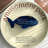 OCEAN BLUE WHALE ACETATE CLAW CLIP CHIC HAIR CLIP_CWAHA5840