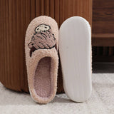 CHRISTMAS HOT SELLING ANIMAL PRINT COTTON SLIPPERS_CWSHS0870