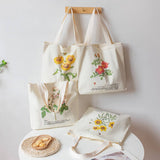 NEW LARGE PRINTED CANVAS TOTE BAG FOR WOMEN_CWAB5634