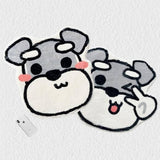 SOFT DOG RUG FOR BEDROOM COZY PET FLOOR MAT_CWMM7390