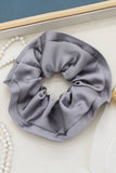 MALIST SENSE SILK SOLID COLOR SCRUNCHIE_CWAHA0179