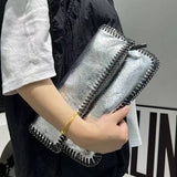 Women'S Vintage Fashion Soft Leather Clutch Bag_Cwab2606