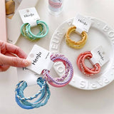 CANDY COLOR HAIR TIES 5 PIECE SET_CWAHA1133