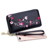 LARGE CAPACITY ETHNIC STYLE PAINTED LONG WALLET_CWAB3813