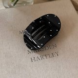 Mini Ball Hair Clip Fringe Side Duckbill Clip_Cwaha07890