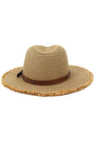 BELT BAND TRENDY STRAW HAT_CWAH108