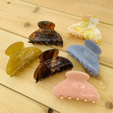 FLORAL ACETATE YUANBAO HAIR CLAW CUTE DAILY CLIP_CWAHA2160