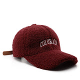 AUTUMN WINTER RETRO EMBROIDERED BASEBALL CAP_CWAH2167