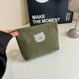 NEW SIMPLE CARTOON EMBROIDERED COSMETIC BAG_CWAB4417
