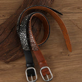 PUNK STREET HEAVY METAL BELT CLAW NAIL DIAMOND BELT_CWMM3940