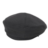 Women Retro Solid Color Beret_Cwah1140