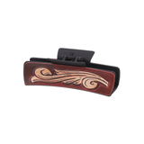 Western Cowboy Style Pu Leather Hair Clip Large_Cwasc03059