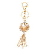 ALLOY CHAIN TASSEL KEYCHAIN PENDANT_CWAJE0959