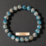 Crystal Natural Stone Beaded Bracelet Unisex_Cwmm11267
