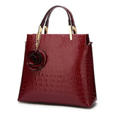 2024 NEW PATENT LEATHER CROCODILE PATTERN HANDBAG_CWAB2641
