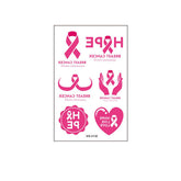 PINK RIBBON TATTOOS BREAST CANCER AWARENESS_CWMM8380